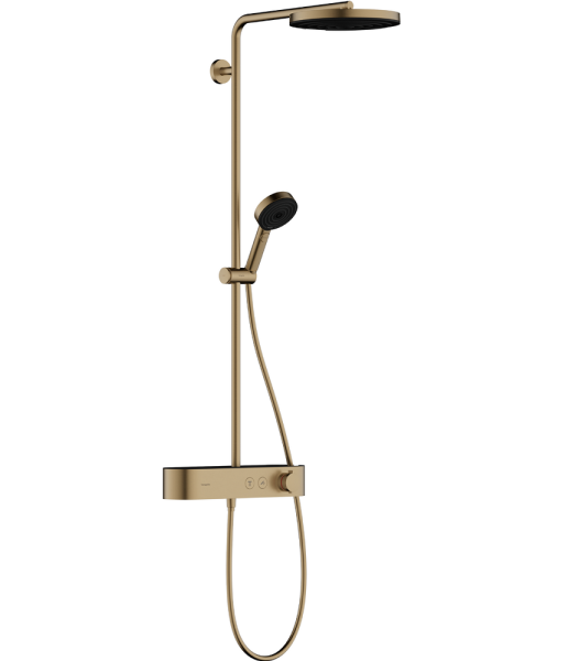 Hansgrohe Pulsify S Duschsystem 260 1jet mit Brausethermostat, brushed bronze 24220140