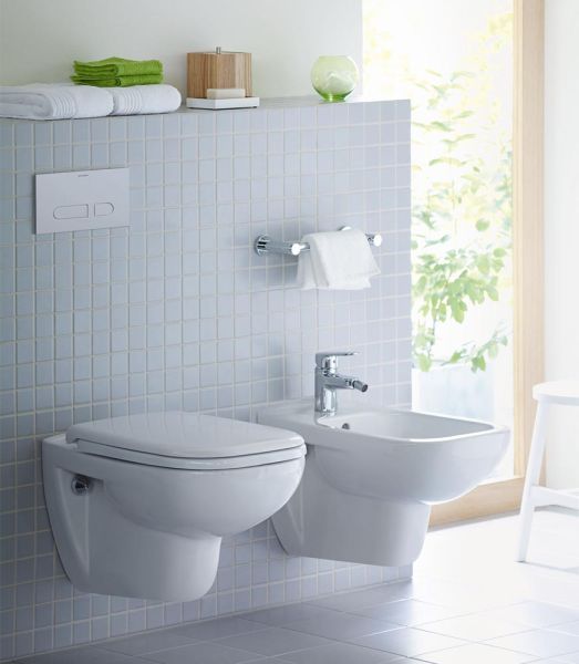 Duravit D-Code WC-Sitz ohne Absenkautomatik, weiß