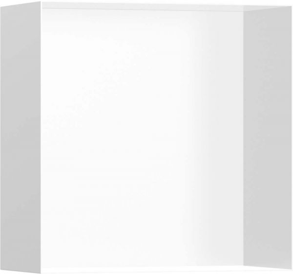 Hansgrohe XtraStoris Minimalistic Wandnische rahmenlos 300/300/140, weiß matt 