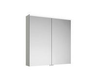Vorschau: Burgbad Eqio Slim Badmöbel-Set 82cm mit LED-Spiegelschrank, Waschtisch & Unterschrank