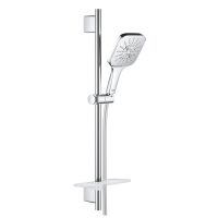 Grohe Rainshower 130 SmartActive Cube Brausestangenset 60cm, 3 Strahlarten, chrom