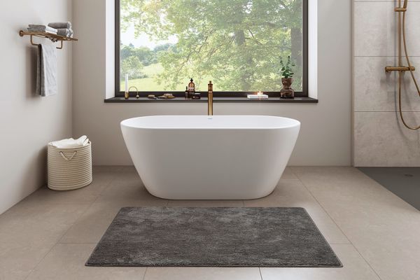 Duravit D-Neo freistehende Badewanne oval 160x75cm, weiß