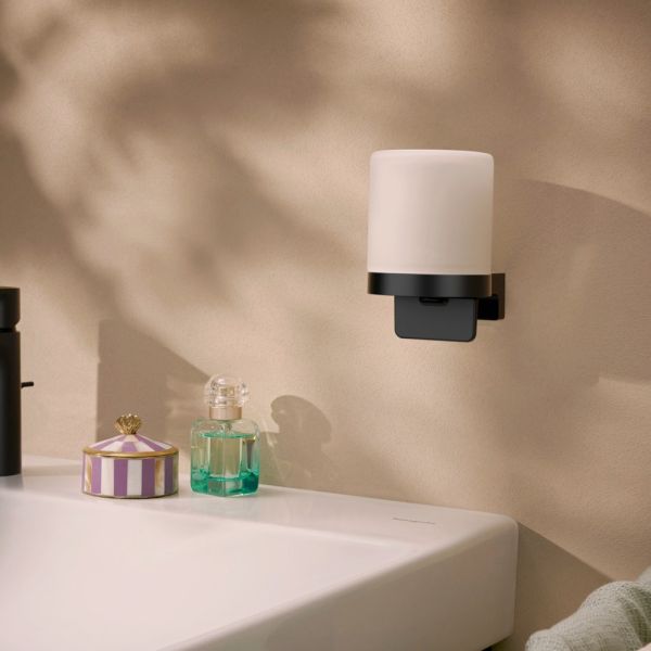 hansgrohe AddStoris S Lotionspender, schwarz matt