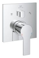 Vorschau: Grohe Allure Einhandbatterie mit 3-Wege Umstellung, eckig, chrom 29176001 