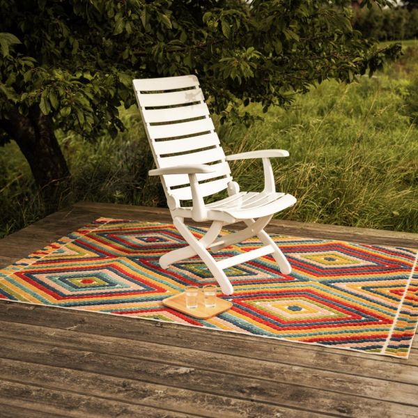 KETTLER Outdoorteppich Shape 160x230cm, beige bunt 0307462-0500