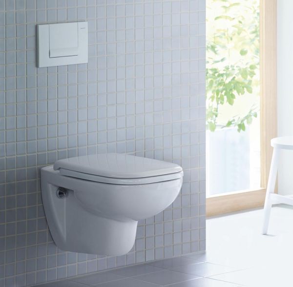 Duravit D-Code Wand-WC 54,5x35,5cm, eckig, HygieneGlaze, weiß 2535092000