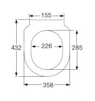 Vorschau: Villeroy&Boch Subway WC-Sitz Slimseat mit Quick Release und Absenkautomatik soft-close, weiß