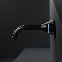 Vorschau: Steinberg Serie 310 iconic elektronische Wand-Waschtischarmatur schwarz matt 3101814S