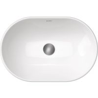 Vorschau: Duravit D-Neo Aufsatzbecken 60x40cm halboval, weiß