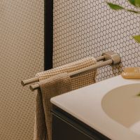 Cosmic Architect S+ Handtuchstange 2-armig, edelstahl matt WJC235A0075003, 2350375