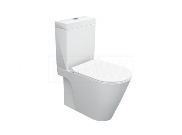 Catalano Zero Stand-WC Kombi 62x35cm, Tiefspüler, inkl. Spülkasten, weiß CATAglaze+ MPZNSET 