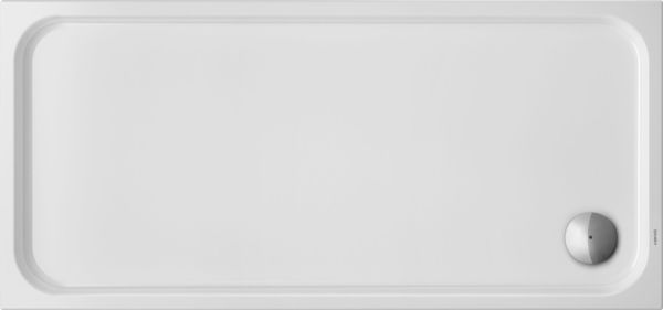 Duravit D-Code Duschwanne rechteckig 160x75cm, Sanitäracryl, weiß 720164000000000