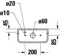 Vorschau: Duravit Qatego Spülkasten 3/6L mit Innengarnitur Dual Flush, für Anschluss unten links, weiß