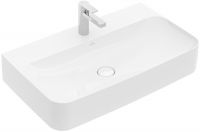 Vorschau: Villeroy&Boch Finion Waschtisch rechteckig, geschliffen, 80x47cm mit CeramicPlus