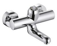 Kludi Provita Wand-Einhandmischer ohne Hebel, Ausladung 183mm, chrom 335300500