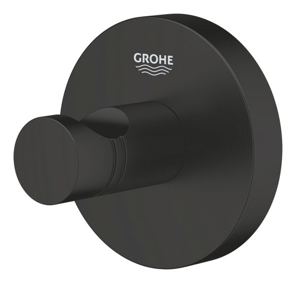 Grohe Start Bademantelhaken, schwarz matt 411732430