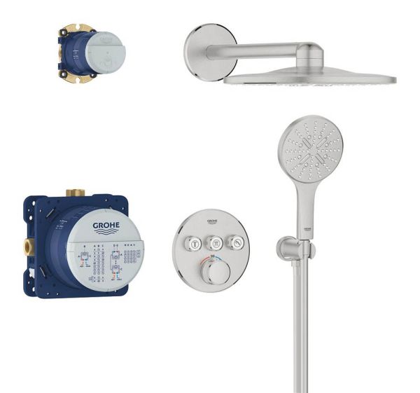 Grohe Grohtherm SmartControl Duschsystem Unterputz mit Rainshower SmartActive 310