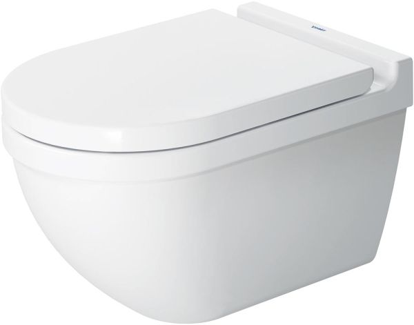 Duravit Starck 3 Wand-WC 54x36cm, oval, WonderGliss, weiß 22250900001 1