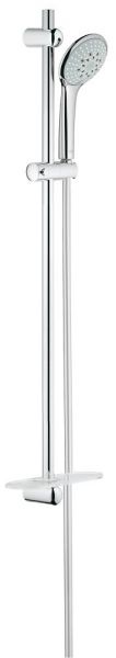 Grohe Euphoria 110 Champagne Brausestangenset 3 Strahlarten, Brausestange 90cm, chrom