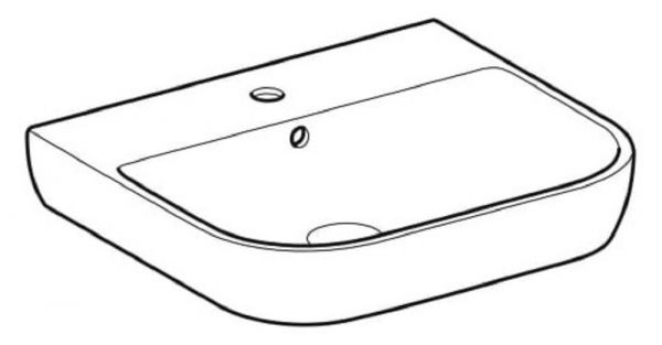 Geberit Smyle Waschtisch 55x48cm, weiß_2