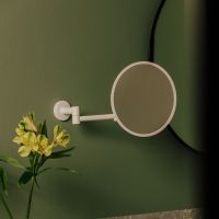 Vorschau: Cosmic Architect S+/Essentials Wand-Kosmetikspiegel Ø20cm 5-fache Vergrößerung, weiß matt