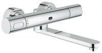 Vorschau: Grohe Eurosmart CE Infrarot-Elektronik Waschtisch-Wandarmatur, Auslauf 287mm, chrom