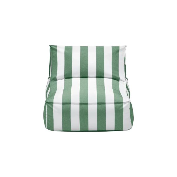 blomus STAY Lounger Chair 95x75cm, grün/weiß gestreift