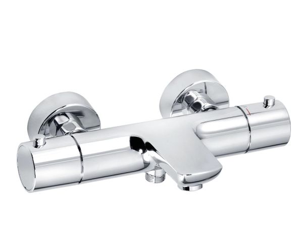 Kludi Objekta Thermostat Wannenfüll- und Brausearmatur, chrom 352010538