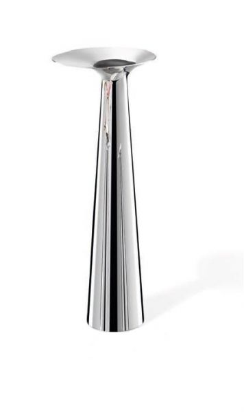 ZACK PAREGO Vase H. 26,5cm, edelstahl poliert
