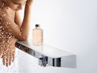 Vorschau: Hansgrohe ShowerTablet Select 700 Thermostat Aufputz für 2 Verbraucher, weiß/chrom