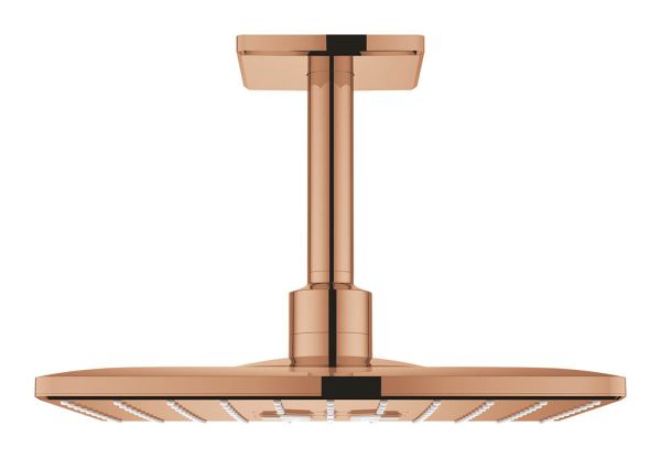 Grohe Rainshower 310 SmartActive Cube Kopfbrauseset Deckenauslass 142 mm, 2 Strahlarten