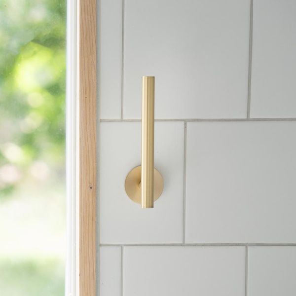 Smedbo Home Reservepapierhalter, messing gebürstet