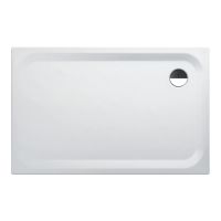Laufen Platina Duschwanne 140x90cm ultraflach 2,5cm, rechteckig, Stahl emailliert, weiß H2150340000401