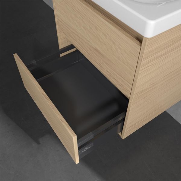 Villeroy&Boch Skyla Waschtischunterschrank C79400 57cm, 2 Auszüge