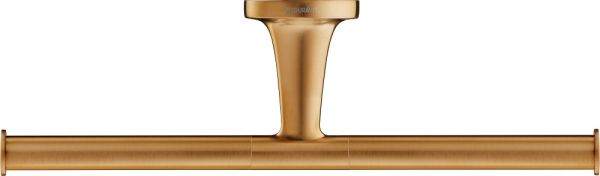 Duravit Starck T Papierrollenhalter doppelt, zum Schrauben/Kleben, bronze gebürstet 0099380400