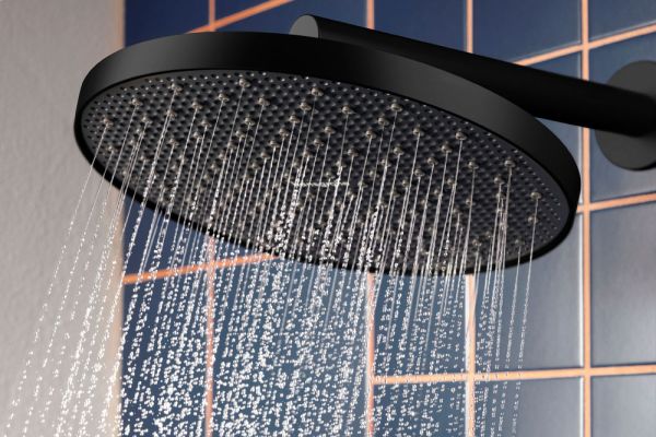 hansgrohe Activera S Duschkopf 240 1jet EcoSmart, schwarz matt