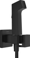 hansgrohe Bidetbrause E Warmwasser schwarz matt 29233670