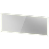 Duravit L-Cube LED-Spiegel 180x70cm mit Spiegelheizung, weiß matt