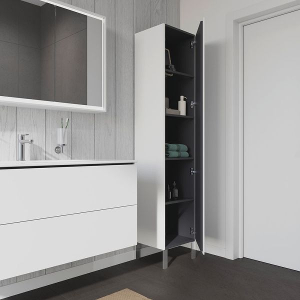 Duravit L-Cube Hochschrank 40x176x36cm mit 1 Tür, Türanschlag rechts