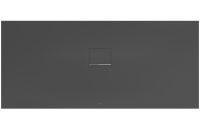Villeroy&Boch Squaro Infinity Quaryl®-Duschwanne universal einbaubar (selbst zuschneidbar),180x100cm anthracite UDQ1810SQI2V-1S