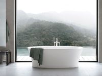 Vorschau: Duravit Cape Cod freistehende Badewanne oval 165x78cm, weiß