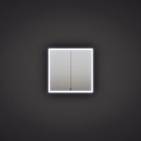 Vorschau: Burgbad rl20 Spiegelschrank 81x80cm mit Lichtrahmen