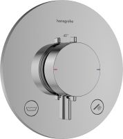 Vorschau: hansgrohe Ecostat Comfort S Thermostat UP 2 Funktionen Sicherungskombination chrom 33718000