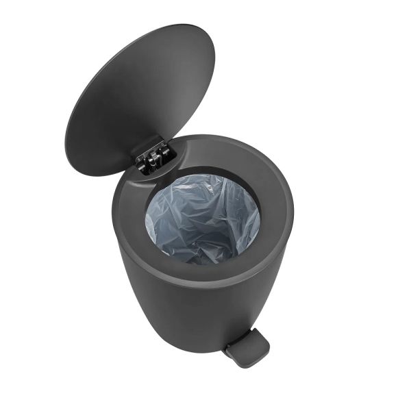 blomus AVA Treteimer 3 Liter, schwarz