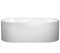 Vorschau: Kaldewei Meisterstück Centro Duo Oval freistehende Badewanne 180x80cm, weiß mit Perl-Effekt Mod.1128