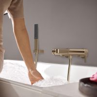 Vorschau: hansgrohe Finoris Wannenarmatur Aufputz, brushed bronze