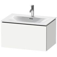 Vorschau: Duravit L-Cube Waschtischunterschrank wandhängend 72x48cm mit 1 Schublade für Viu 234473, weiß, LC613601818