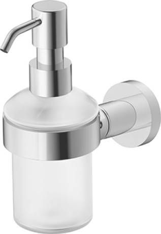 Duravit D-Code Seifenspender wandhängend, chrom 0099161000