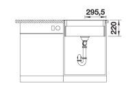 Vorschau: Blanco SILGRANIT® Etagon 6-F Küchenspüle mit Schienen ohne Ablauffernbedienung