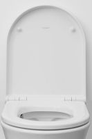 Vorschau: Duravit White Tulip WC-Sitz mit Absenkautomatik, weiß 0027090000